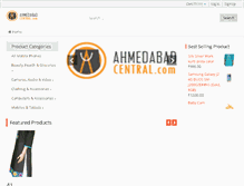 Tablet Screenshot of ahmedabadcentral.com